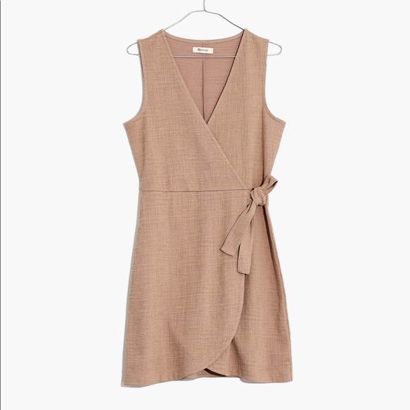 Madewell Dresses & Skirts - Crosshatch side tie dress